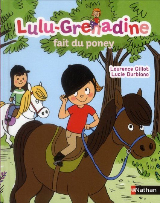 Lulu-grenadine fait du poney