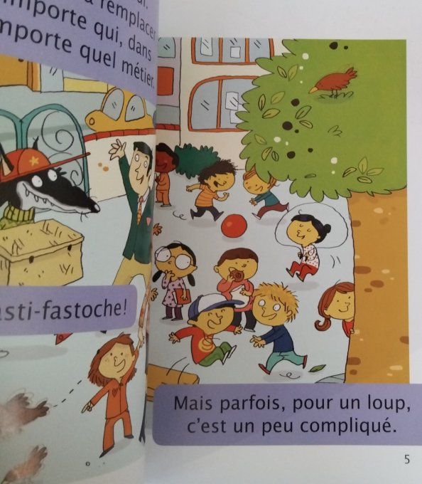M. loup toujours prêt, attention oustiti, CP