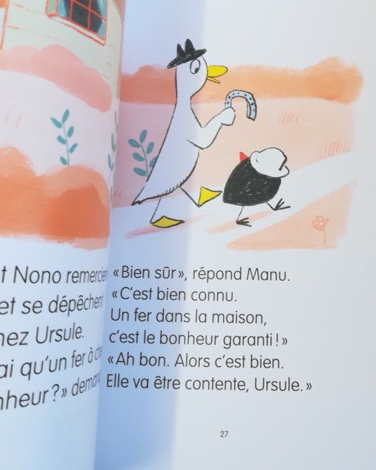 Manu et Nono, les fleurs et la planche