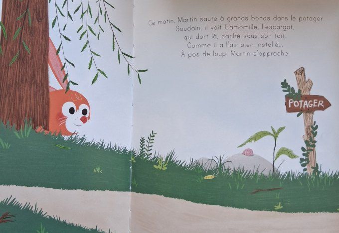 Marin le lapin a trop de choses dans la tête !