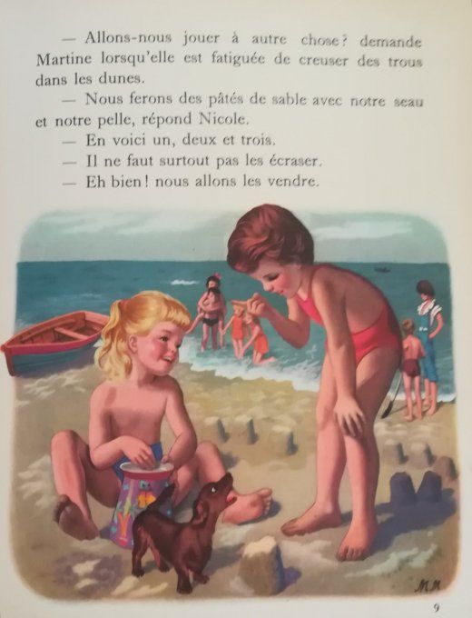 Martine à la mer