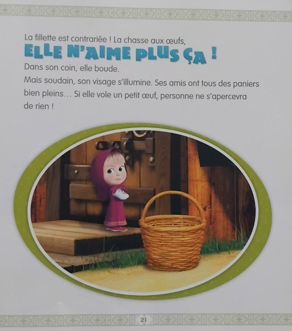 Masha et Michka la chasse aux oeufs