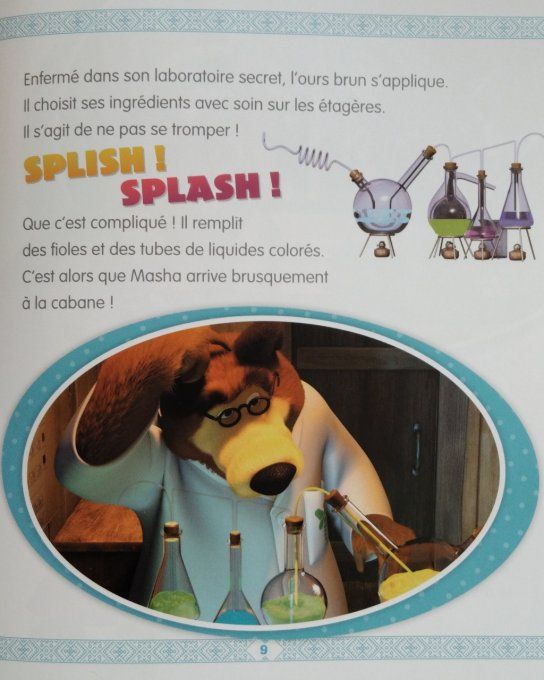 Masha et Michka comme tu es grande Masha !