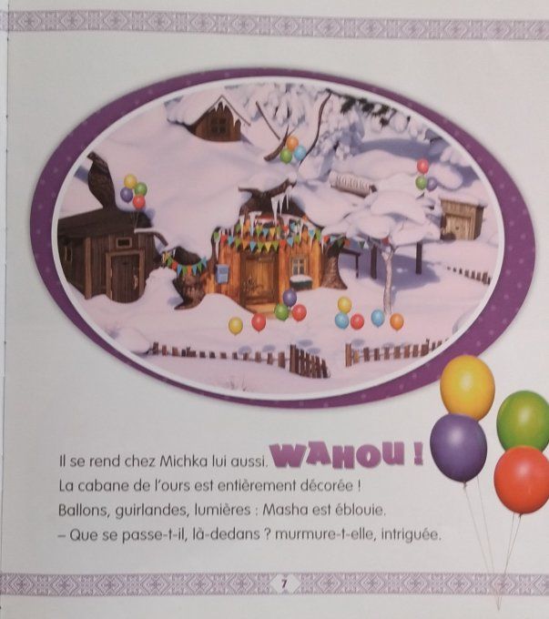 Masha et Michka joyeux anniversaire