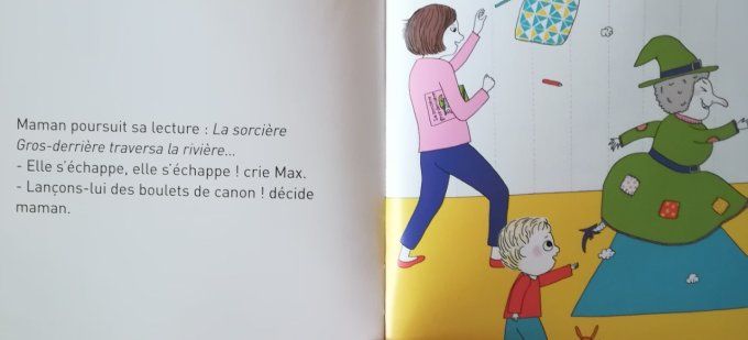 Max et Lapin la sorcière gros-derrière