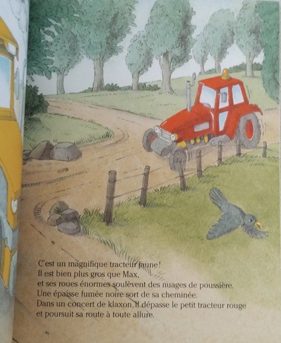Max et le tracteur jaune