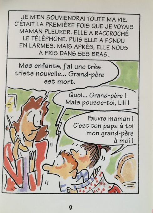 Max et Lili, grand-père est mort