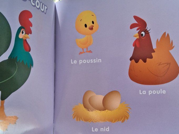 Mes 100 premiers mots la ferme, Disney Baby