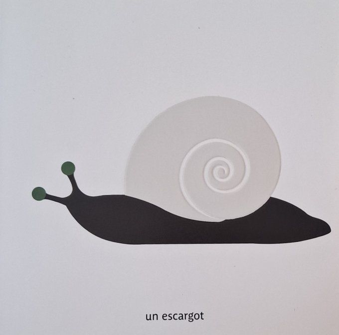 Mes animaux tout doux du jardin blanc/noir