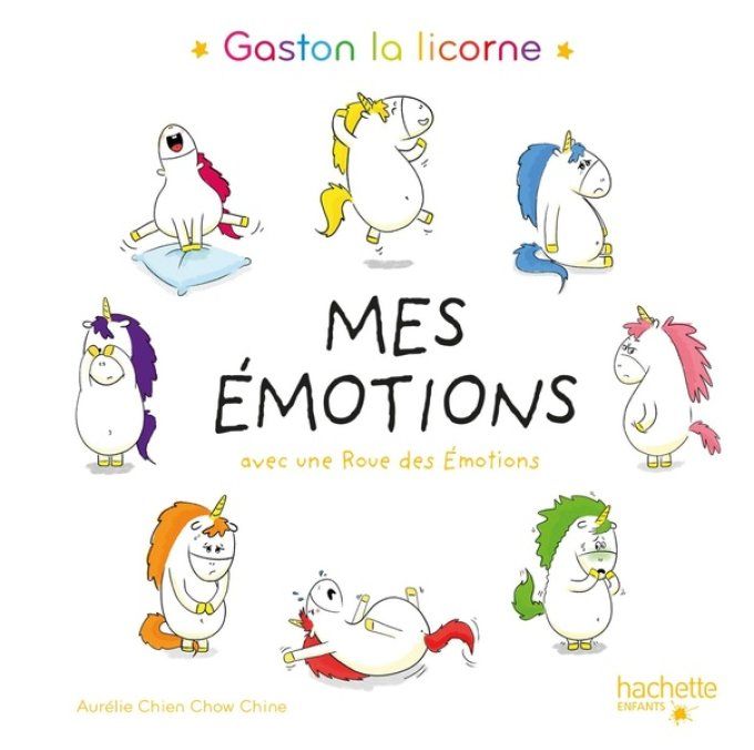 Gaston la licorne mes émotions
