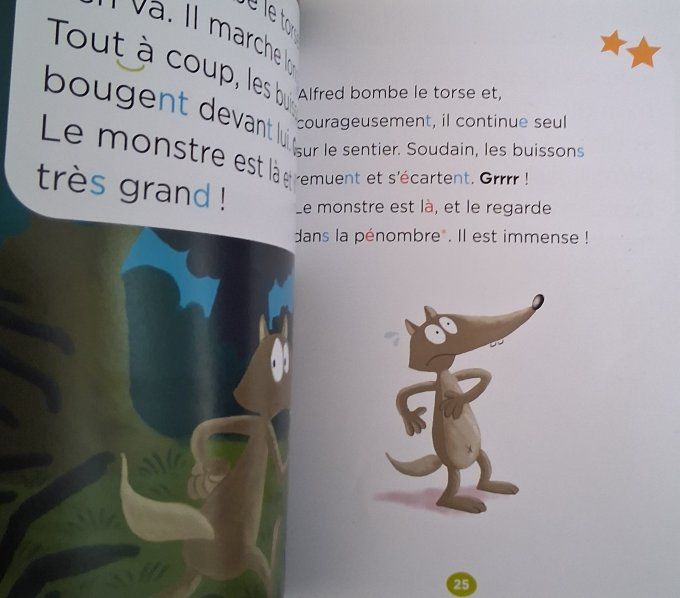Mes histoires du CP avec Loup, Alfred et le monstre de la forêt