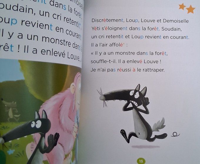 Mes histoires du CP avec Loup, Alfred et le monstre de la forêt