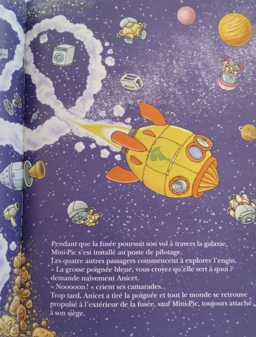 Mini-Loup dans l'espace