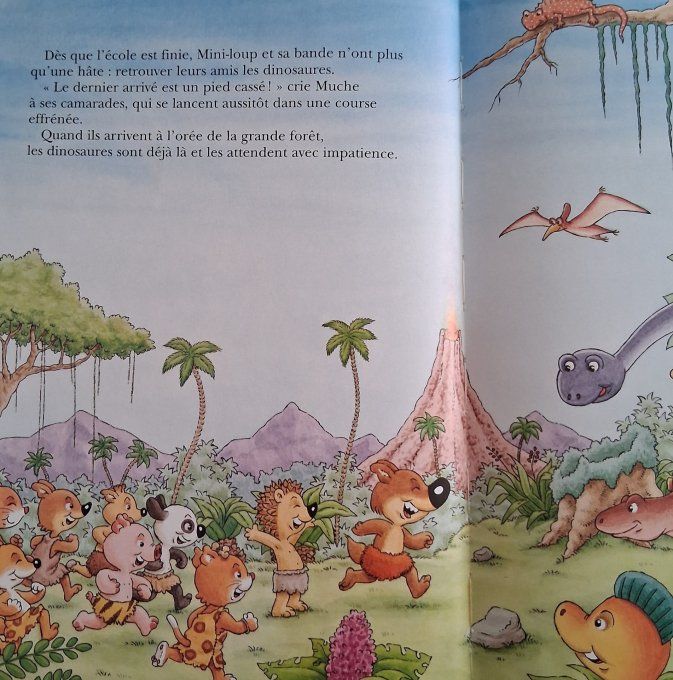 Mini-loup et les dinosaures