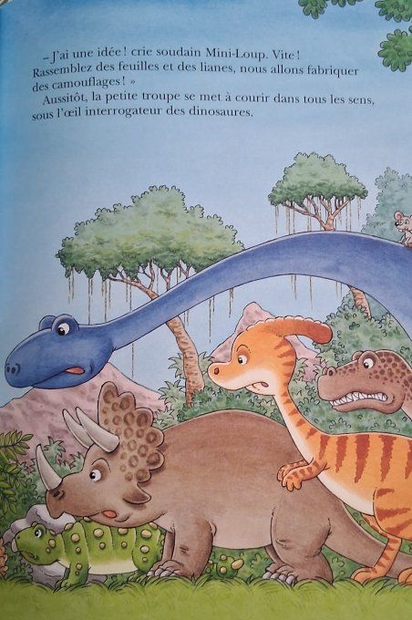 Mini-loup et les dinosaures