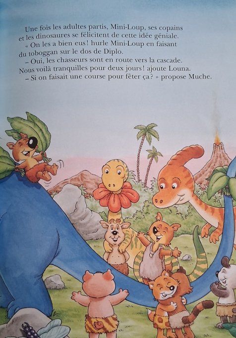 Mini-loup et les dinosaures