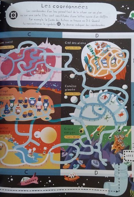 Mission labyrinthe dans l'espace