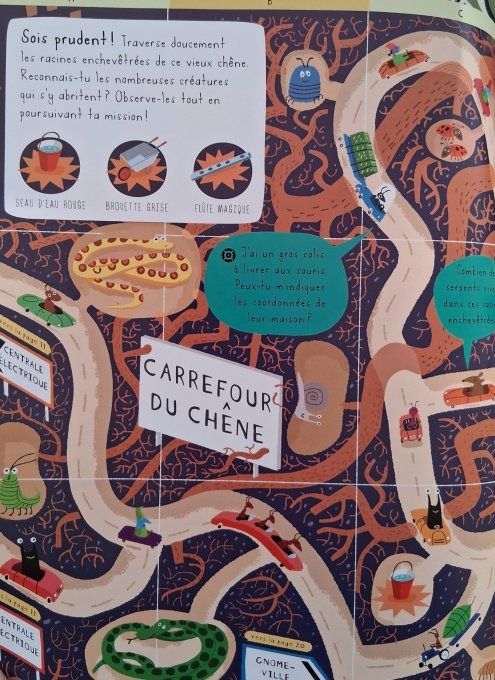 Mission labyrinthe sous la terre