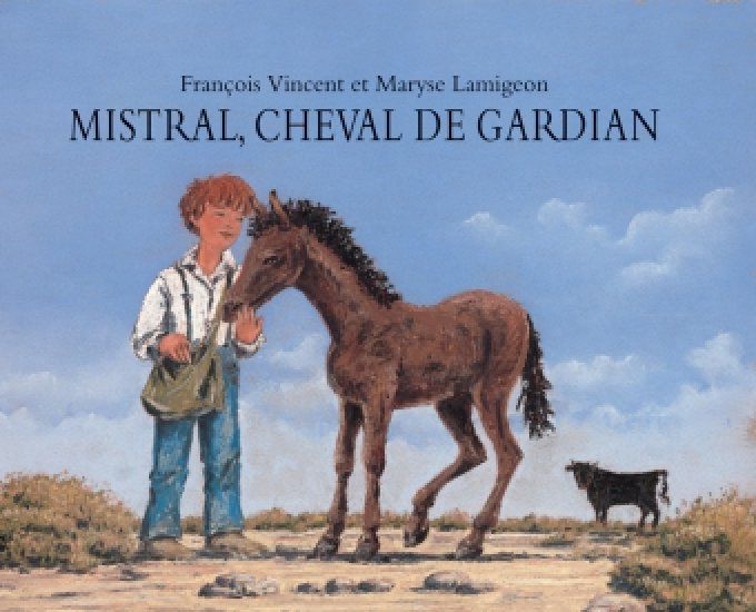 Mistral cheval de gardian