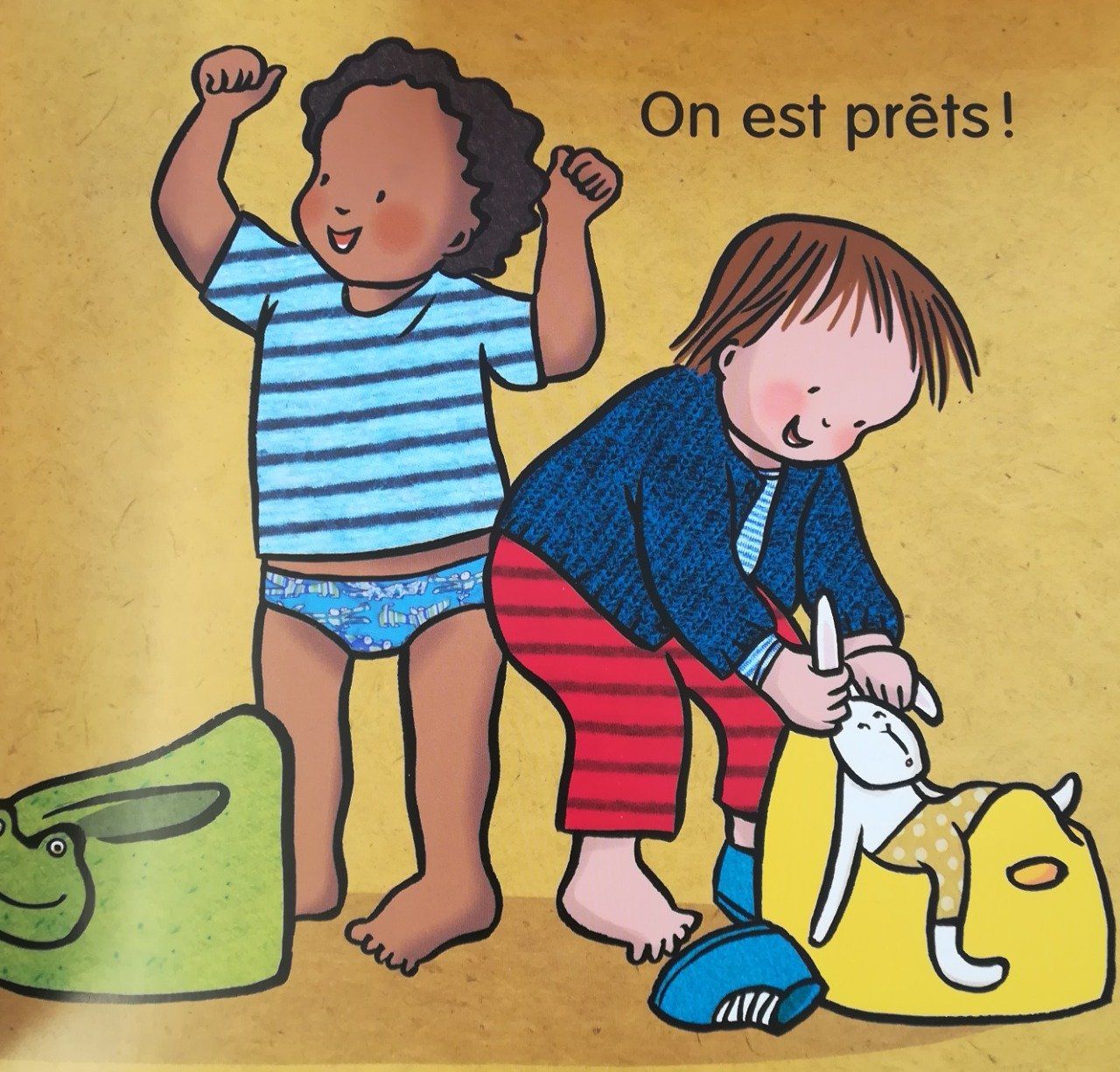 Moi je vais sur le pot - Teteenlire