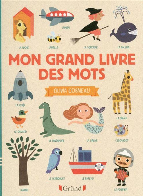 Mon grand livre des mots