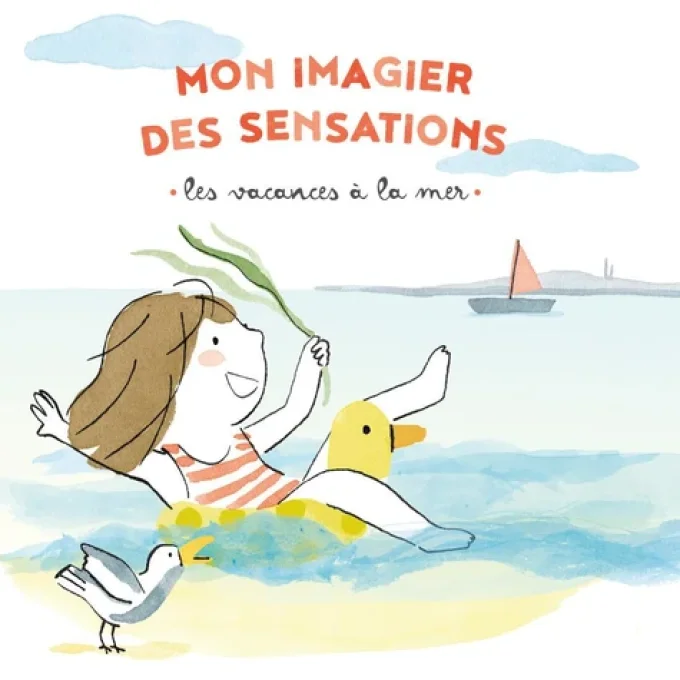 Mon imagier des sensations, les vacances à la mer