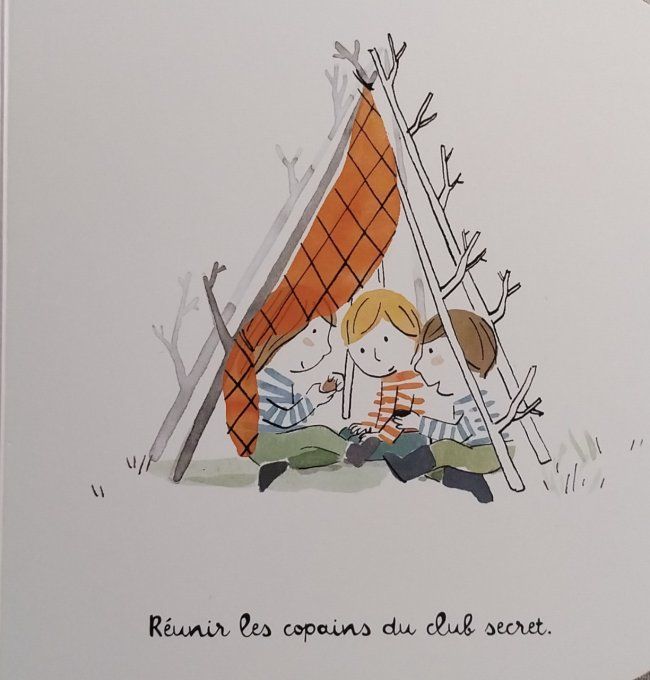 Mon imagier des sensations, les vacances à la campagne