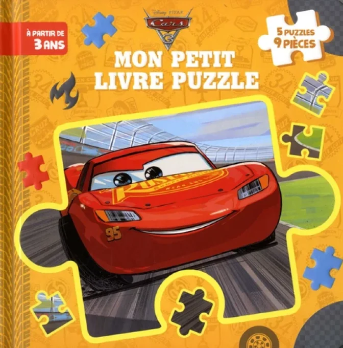 Mon petit livre Puzzle cars