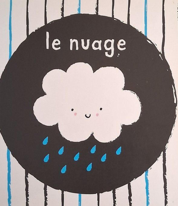 Mon tout premier imagier en noir et blanc, en promenade