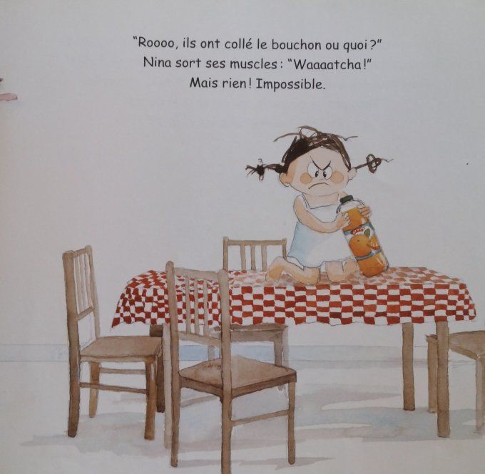 Nina en colère