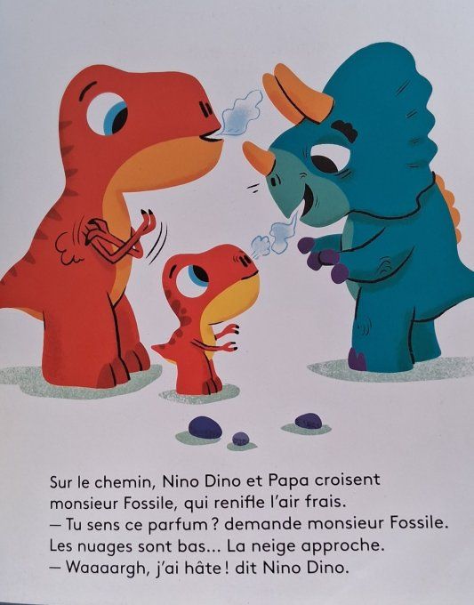 Nino Dino Waaaargh, de la neige