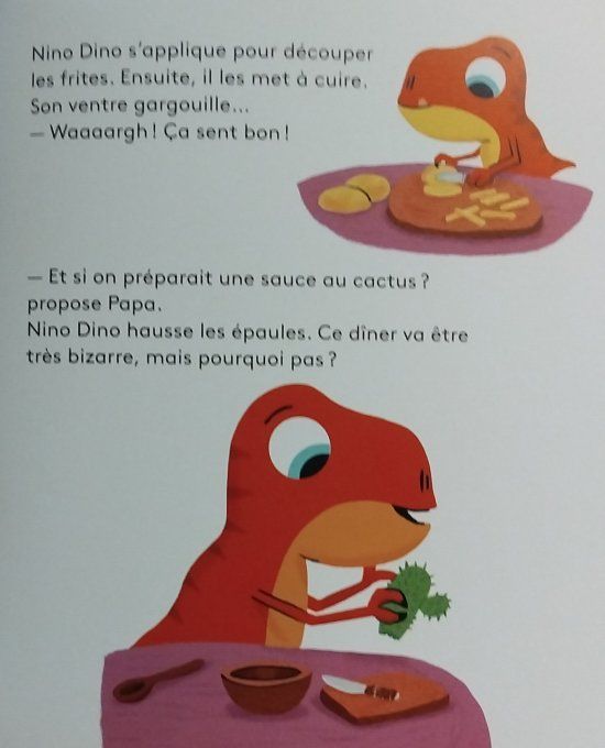 NinoDino, waaaaargh, des frites !