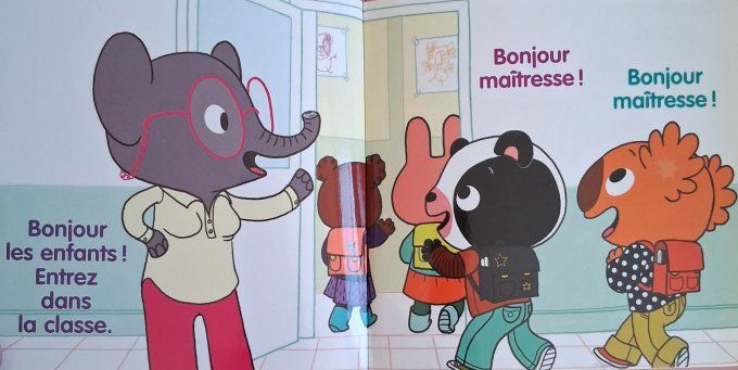 OOps et Ohlala vont à l'école