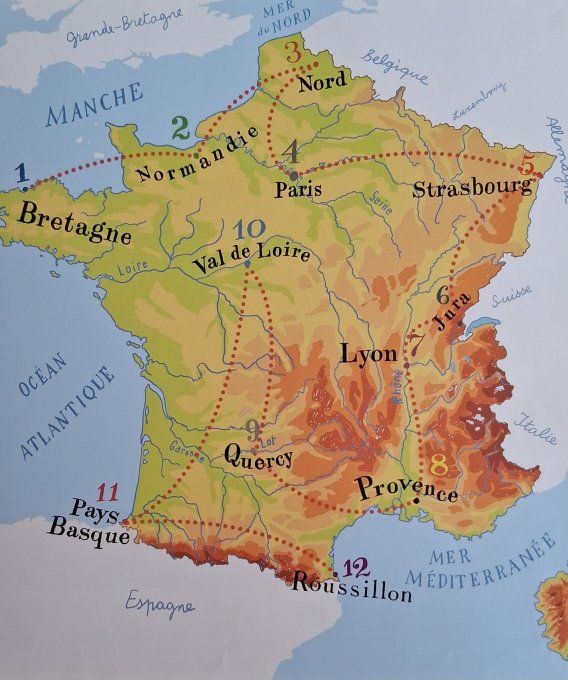 Le tour de France de la famille Oukilé