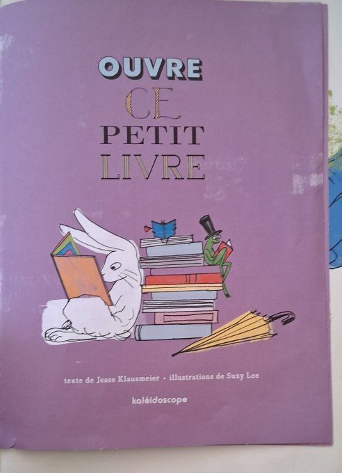 Ouvre ce petit livre