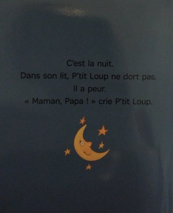 P'tit loup a peur du noir