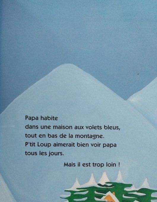 P'tit loup et son papa