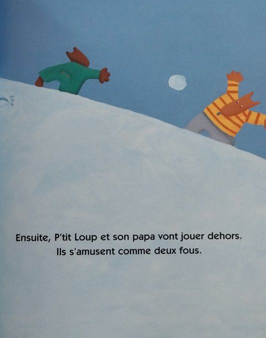 P'tit loup et son papa