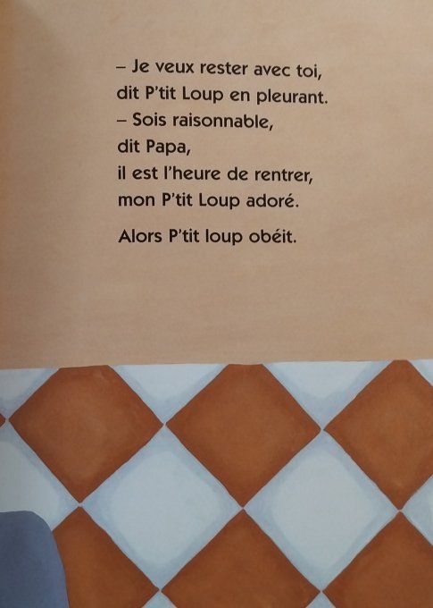 P'tit loup et son papa