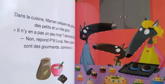 P'tit loup fête son anniversaire