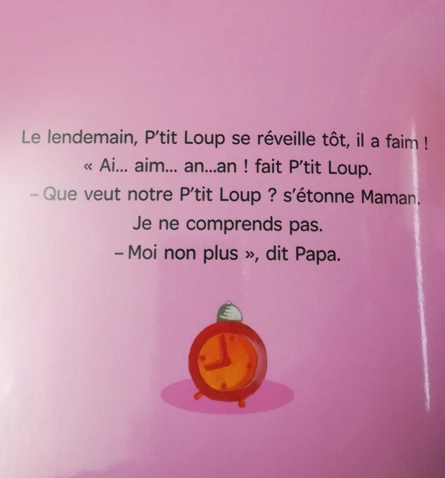 P'tit loup n'a plus besoin de tétine