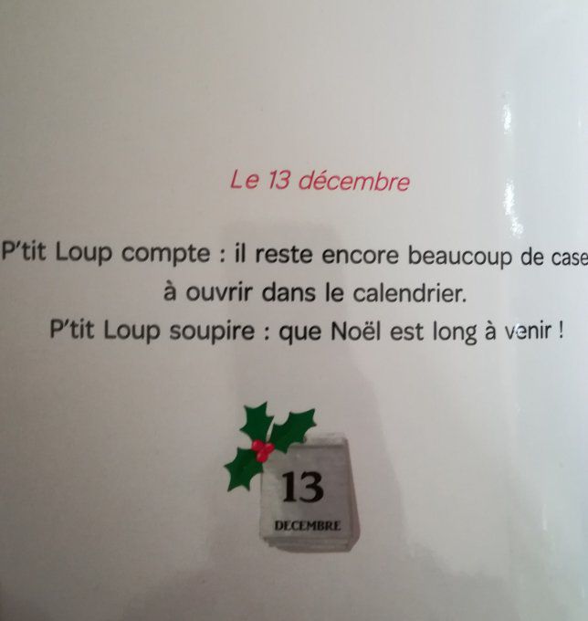 P'tit loup prépare Noël