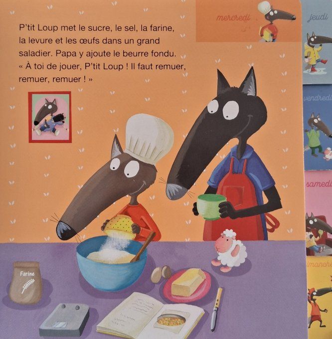Mes 7 histoires de la semaine avec p'tit Loup