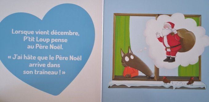 P'tit loup aime le père Noël