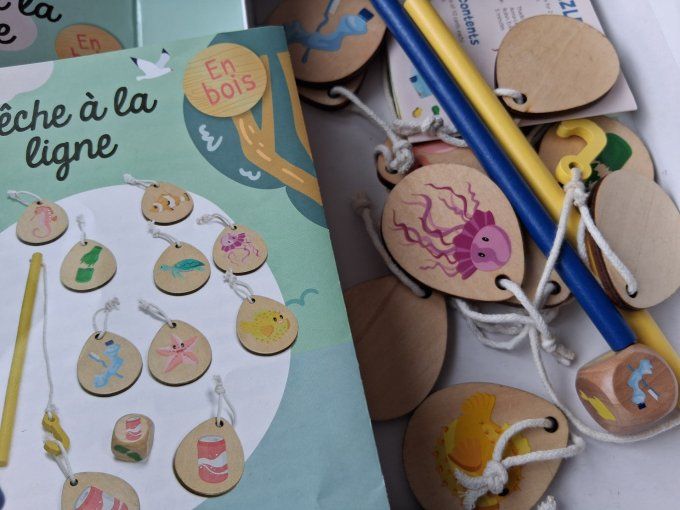 Jeu pêche à la ligne