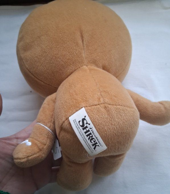 Peluche le petit bonhomme en pain d'épice
