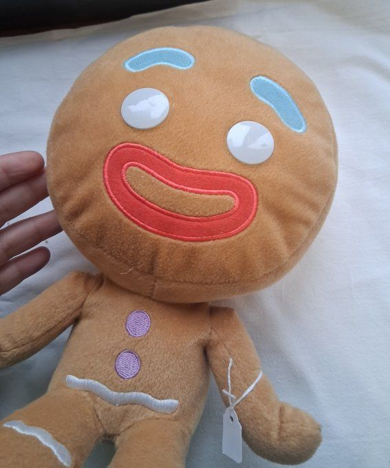 Peluche le petit bonhomme en pain d'épice