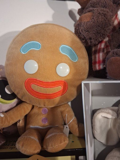 Peluche le petit bonhomme en pain d'épice