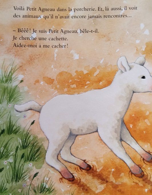 Petit Agneau un livre à caresser