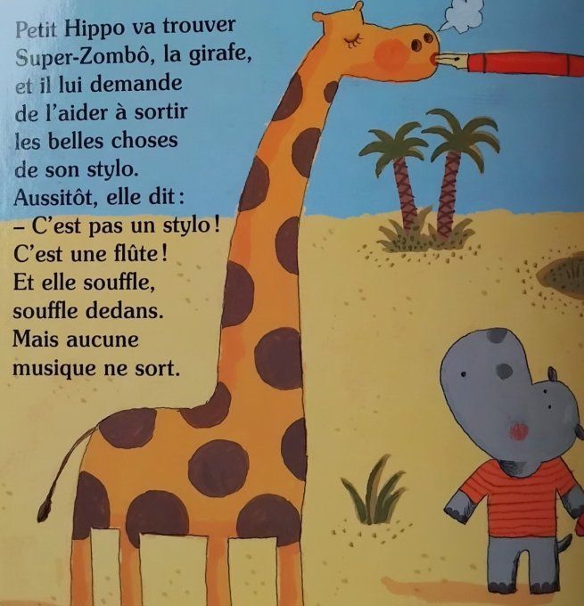 Petit Hippo et son stylo magique